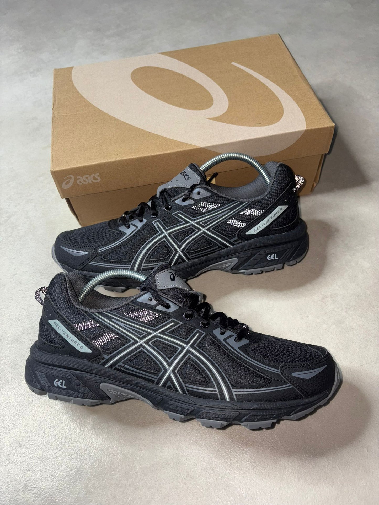 ASICS GEL VENTURE 6 - BLACK / BLACK (ASIA EXCLUSIVE)