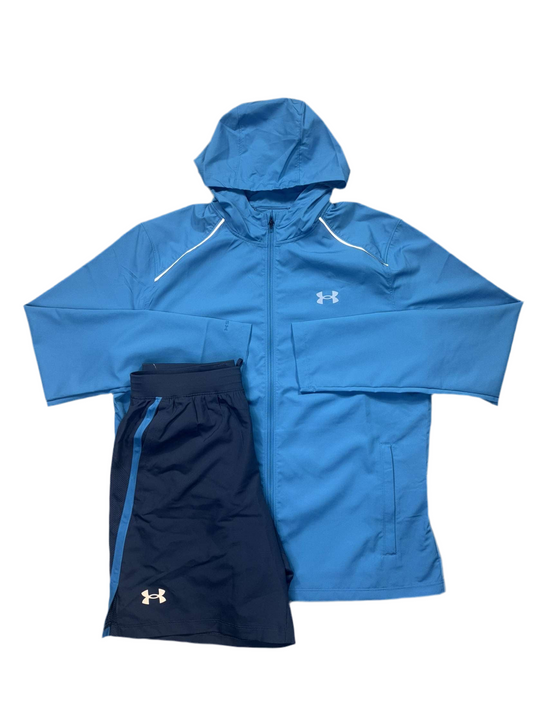 UNDER ARMOUR STORM WINDBREAKERS SET - BLUE